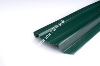 Штакетник металлический Норма 120 мм RAL6005 зеленый мох