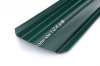 Штакетник металлический Престиж 130 мм RAL6005/6005 зеленый мох двусторонний