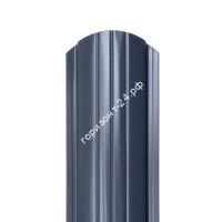 Штакетник металлический Престиж 130 мм RAL7024 серый графит