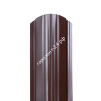 Штакетник металлический Престиж 130 мм RAL8017 коричневый