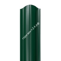Штакетник металлический Гранд 100 мм RAL6005 зеленый мох