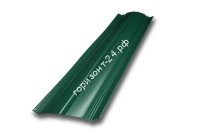 Штакетник металлический Гранд 100 мм RAL6005 зеленый мох