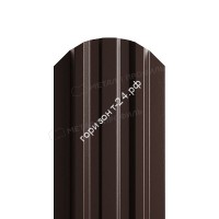Штакетник металлический Lane 99 мм RAL8017 коричневый