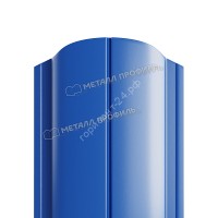 Штакетник металлический Ellipse 126 мм RAL5005 синий насыщенный