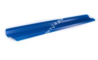 Штакетник металлический Дуэт 95 мм RAL5005 синий насыщенный