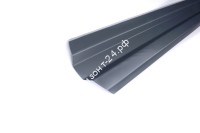 Штакетник металлический Дуэт 95 мм RAL7024 серый графит