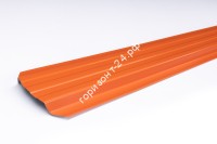 Штакетник металлический Классик 95 мм RAL2004 оранжевый