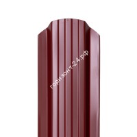 Штакетник металлический Классик 95 мм RAL3011 красный