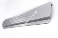 Штакетник металлический Классик 95 мм RAL7004 серый